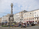 Pestsäule und Flohmarkt