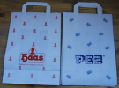 Papperbag HAAS/PEZ (front and backside)